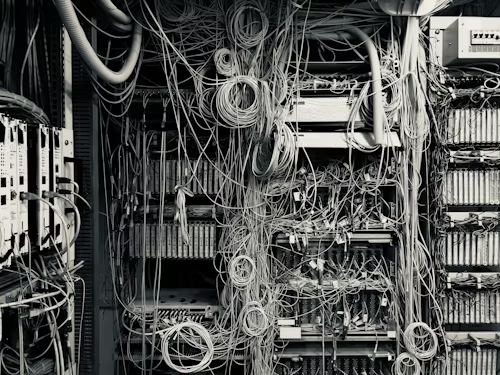 Server racks, representing infrastructure